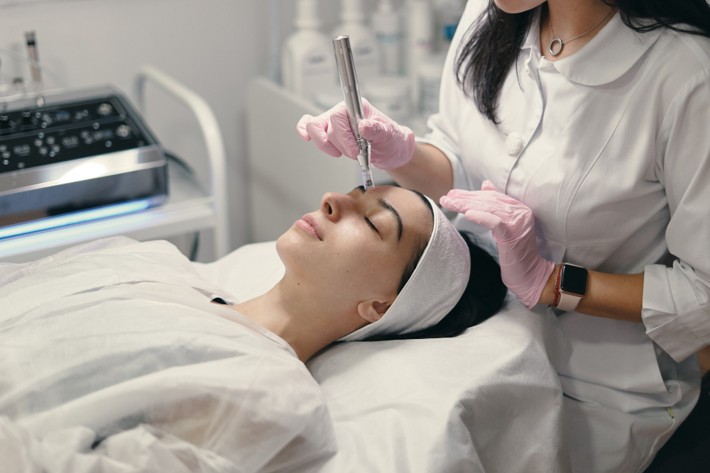 microneedling images